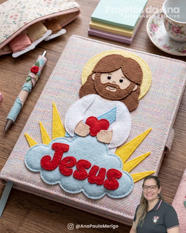Imagem 2 do projeto Aplique Jesus Nosso Maior Amor