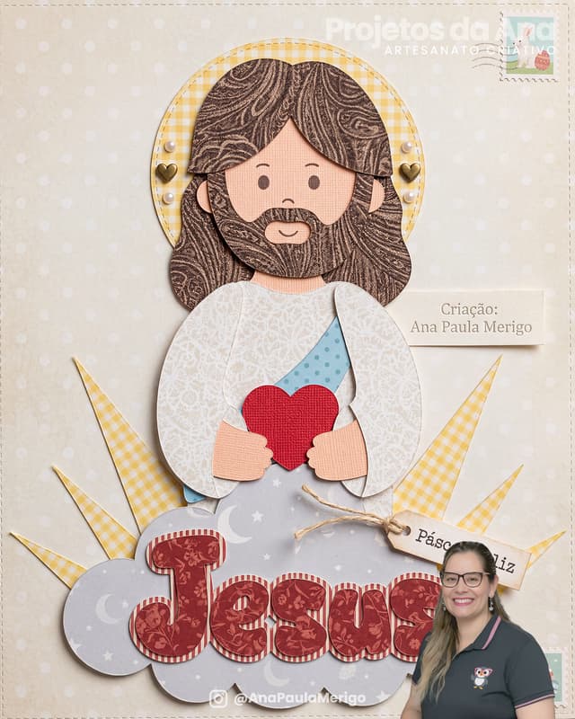 Imagem 3 do projeto Aplique Jesus Nosso Maior Amor