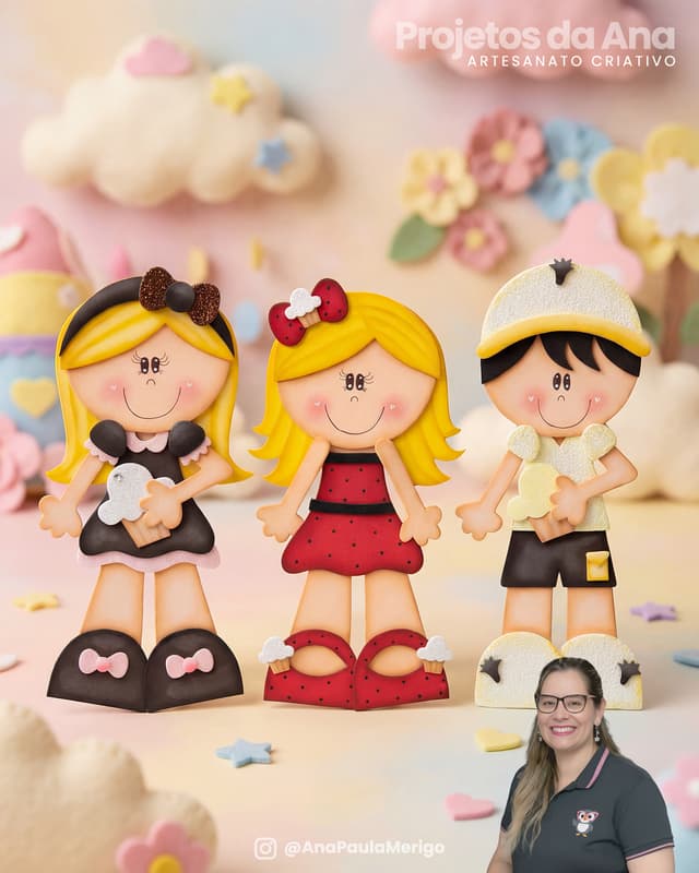 Apliques Docinhos Cupcake - Imagem 2