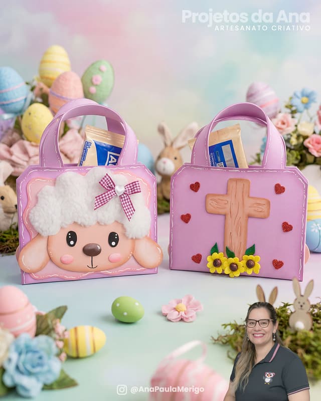 Imagem 1 do projeto Bolsinha Ovelha do Amor Maior