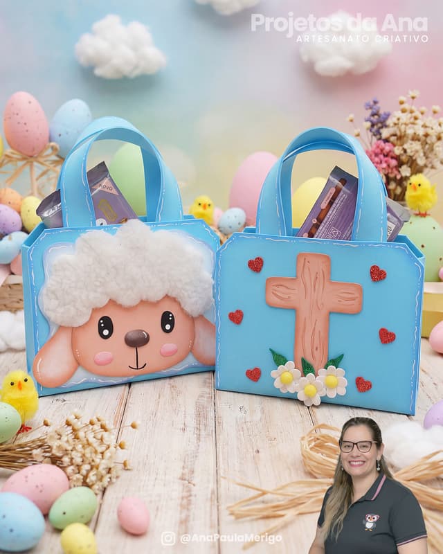 Imagem 2 do projeto Bolsinha Ovelha do Amor Maior