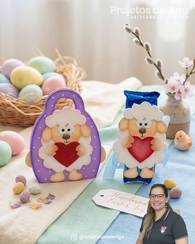 Imagem 2 do projeto Bolsinha Ovelhas do Bom Pastor