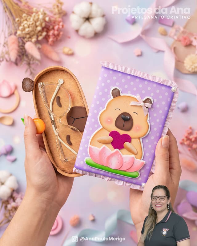 Capivara Estudiosa - Imagem 1