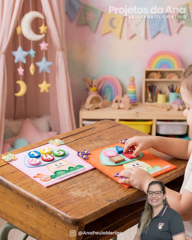 Cogumelo Números e Cores - Imagem 1