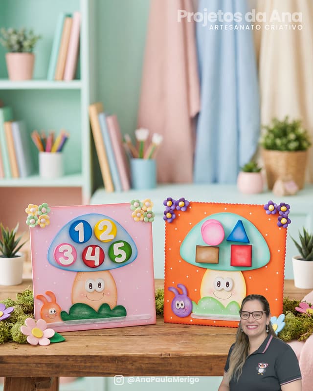 Cogumelo Números e Cores - Imagem 2