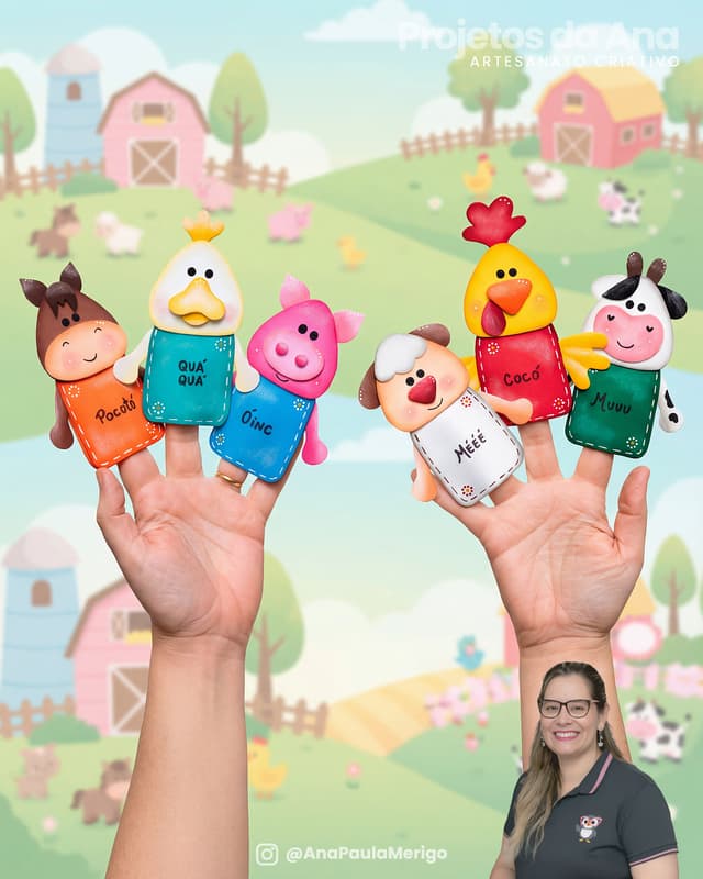 Dedoches Fazendinha - Imagem 1