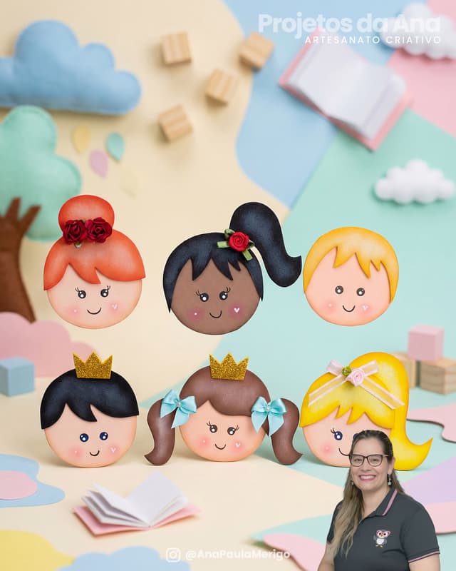 Rostinhos de Menino e Menina - Imagem 2