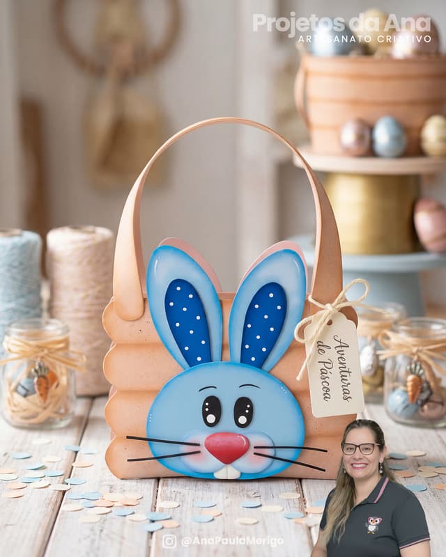 Imagem 2 do projeto Sacolinha de Páscoa com Quebra-Cabeça