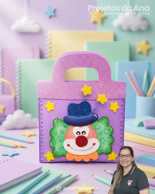 Sacolinha Palhacinho Alegria