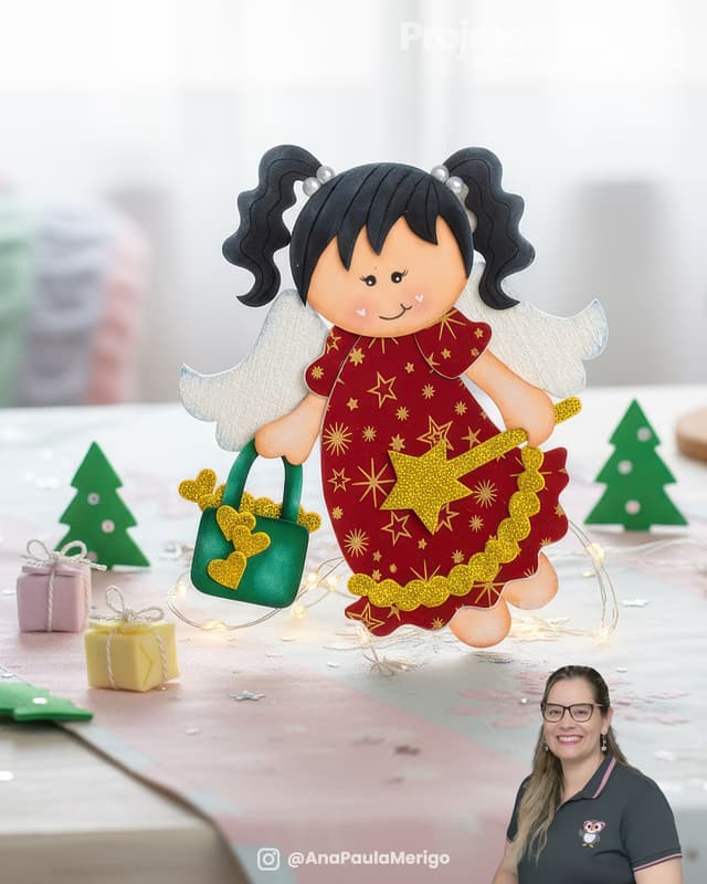 Capa do projeto Aplique Anjinha do Amor