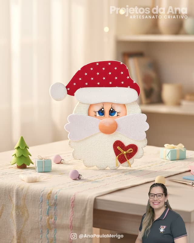 Capa do projeto Aplique Papai Noel Noite Feliz