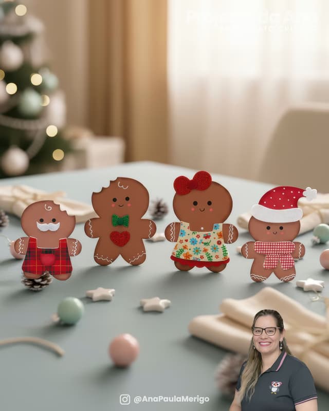 Capa do projeto Apliques Gingers Fofos