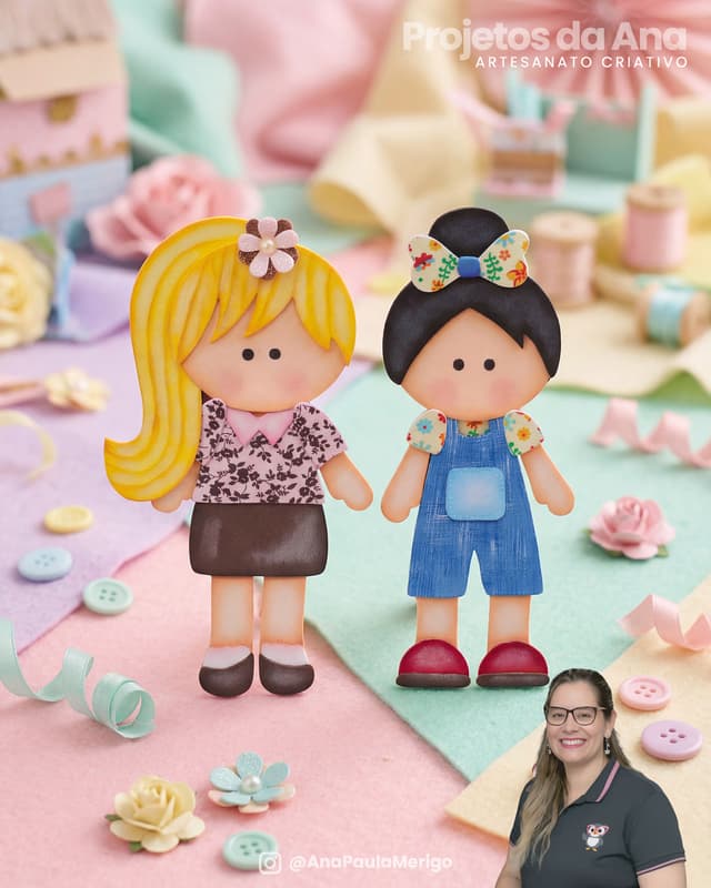 Bonequinhas de Amor Primavera - Imagem 2