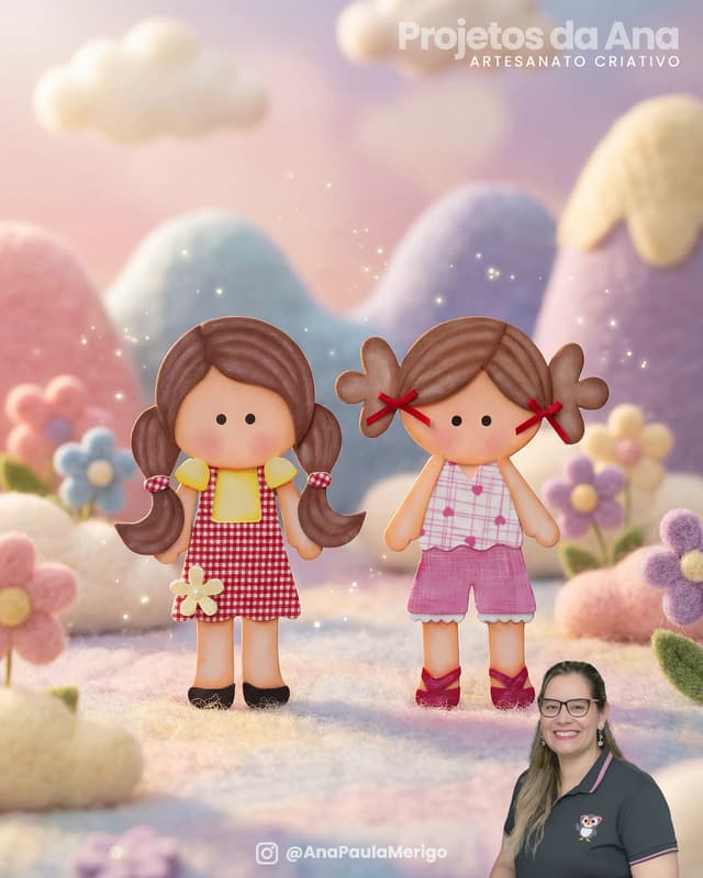 Bonequinhas de Amor Primavera - Imagem 3