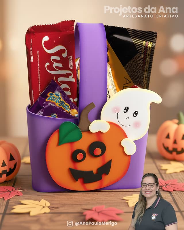 Capa do projeto Cestinha Fantasma Feliz