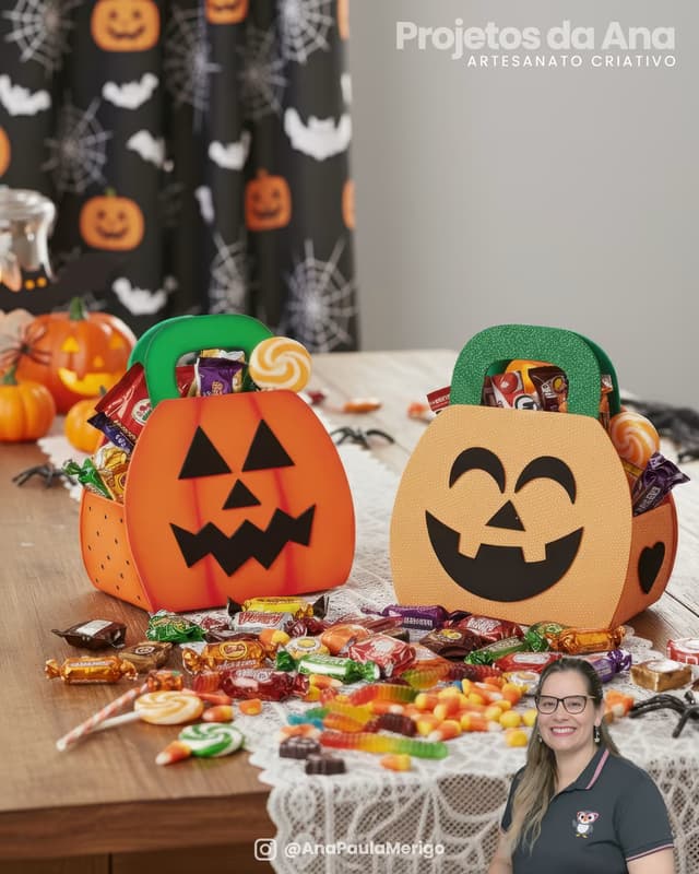 Capa do projeto Embalagem Abóbora Assombrada