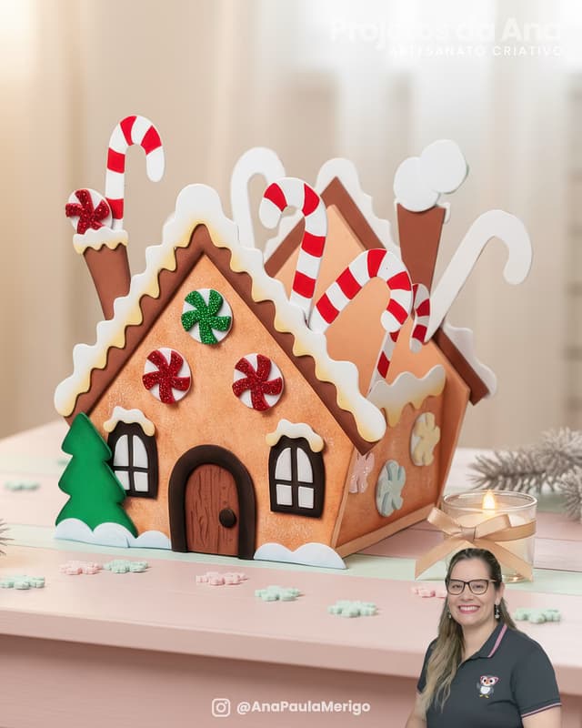 Capa do projeto Embalagem Casinha de Doces