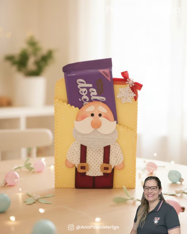 Imagem 2 do projeto Embalagem Papai Noel Charmoso