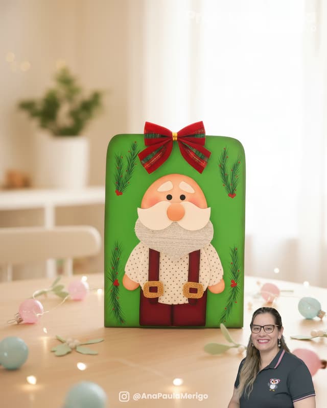Imagem 1 do projeto Embalagem Papai Noel Charmoso