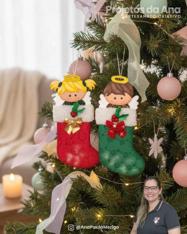 Capa do projeto Enfeite Bota com Anjinho