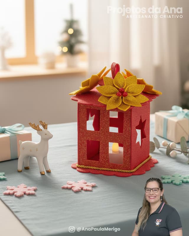 Capa do projeto Enfeite Lanterna de Natal