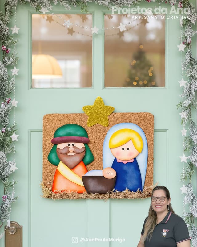 Capa do projeto Placa de Porta Presépio