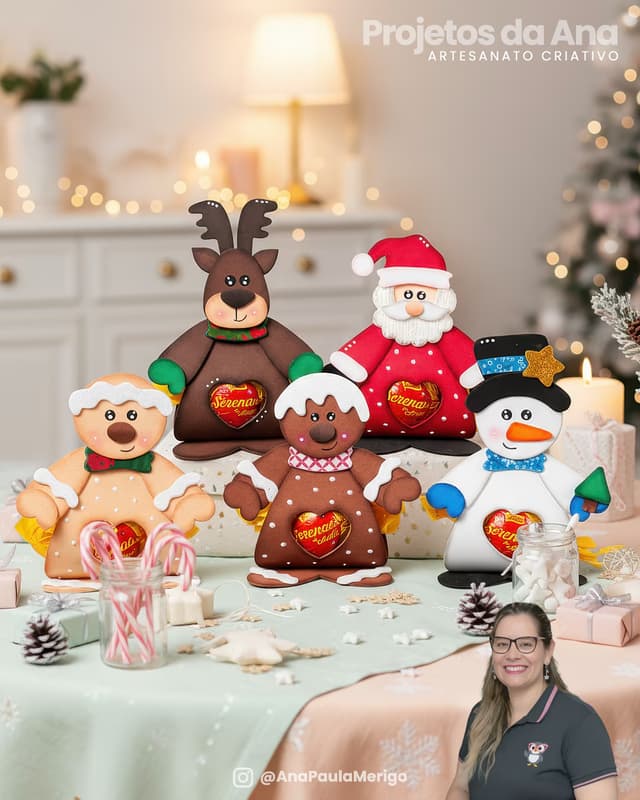 Capa do projeto Porta Bombom de Natal