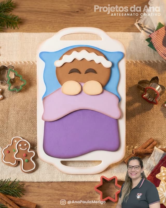 Capa do projeto Porta Chocolate Ginger na Forma