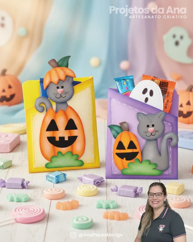 Capa do projeto Porta Chocolate Travessurinhas