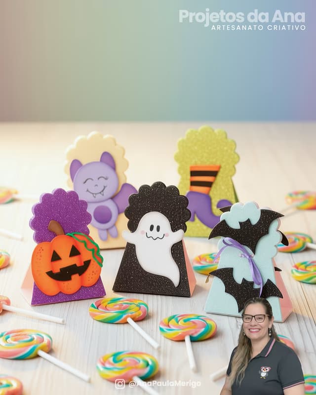 Capa do projeto Porta Pirulito Turminha do Além