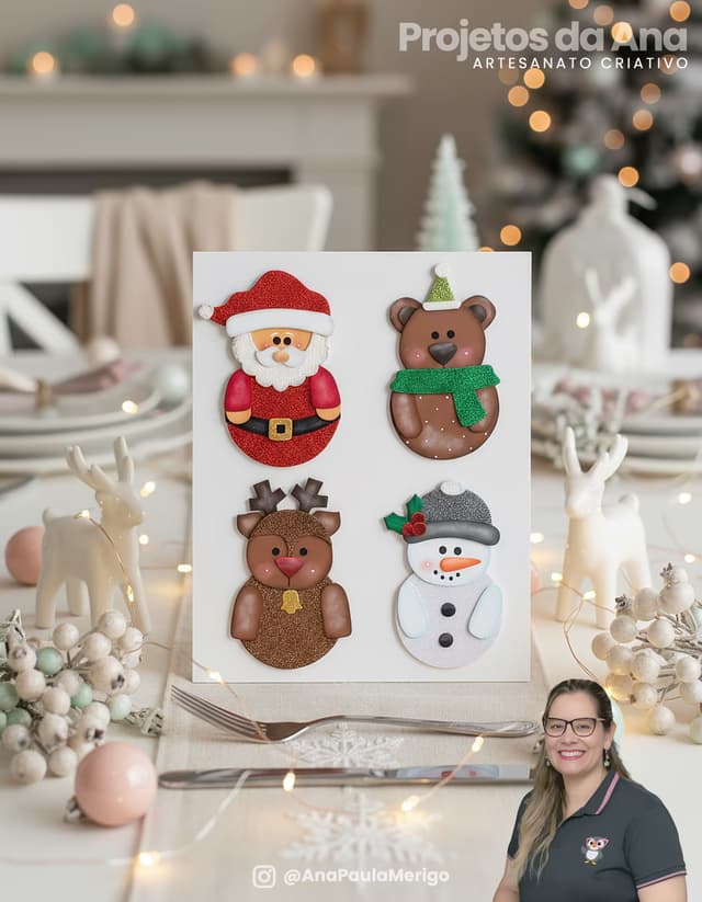 Capa do projeto Porta Talher Natalino