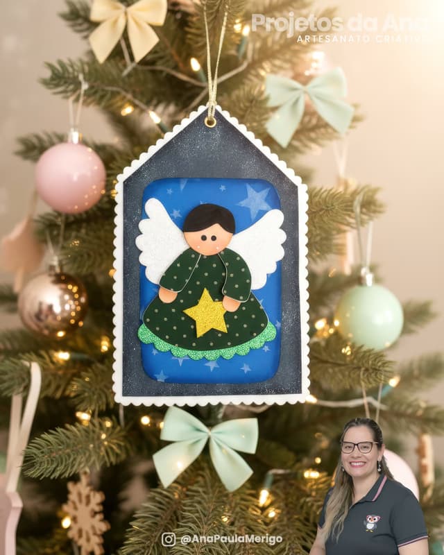 Imagem 2 do projeto Tag Anjinho Bênção de Natal